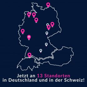 13 Standorte von Datatronic Software AG